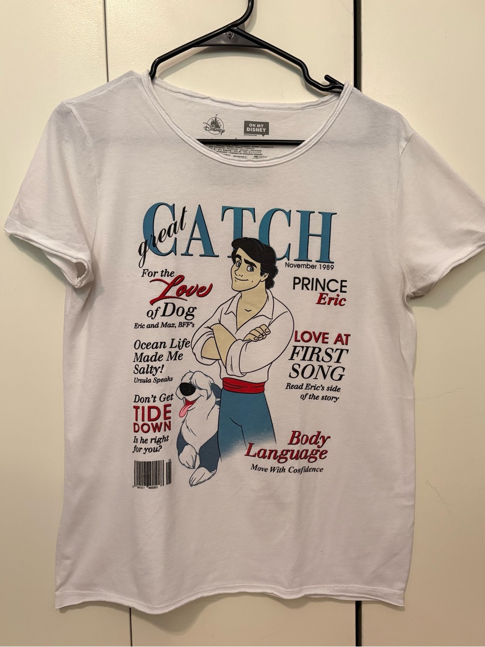 Disney’s The Little Mermaid Prince Eric T-shirt